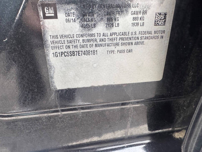 2014 Chevrolet Cruze 1LT Auto