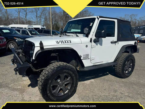 2014 Jeep Wrangler for sale at Certified Premium Motors in Lakewood NJ