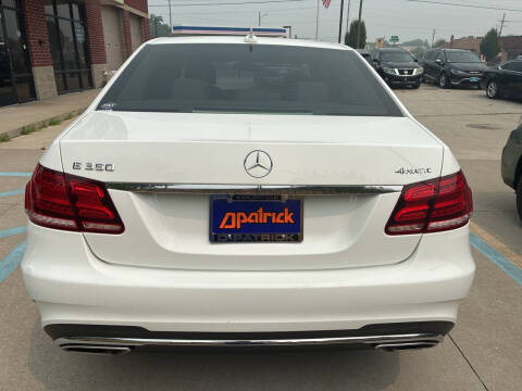 2016 Mercedes-Benz E-Class E 350 4MATIC
