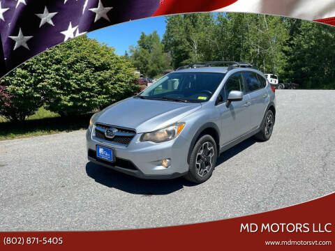 2013 Subaru XV Crosstrek for sale at MD Motors LLC in Williston VT