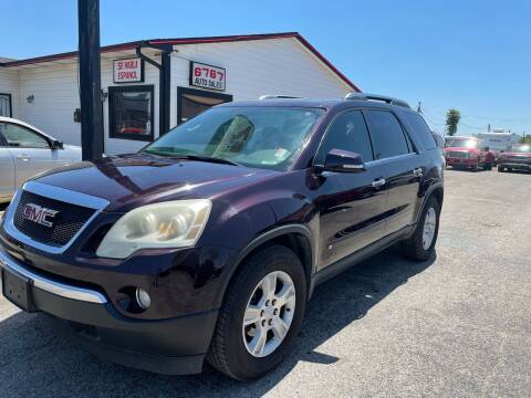 2009 GMC Acadia for sale at 6767 AUTOSALES LTD / 6767 W WASHINGTON ST in Indianapolis IN
