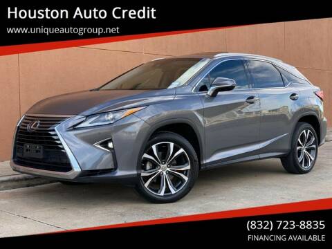 2016 Lexus RX 350 for sale at Houston Auto Credit in Houston TX