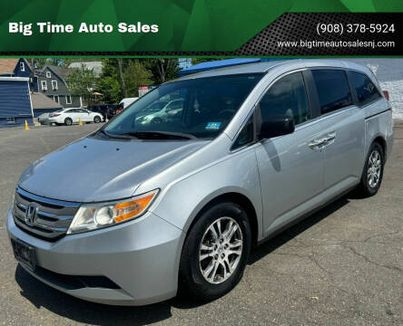 2012 Honda Odyssey for sale at Big Time Auto Sales in Vauxhall NJ