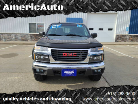 2008 GMC Canyon for sale at AmericAuto in Des Moines IA