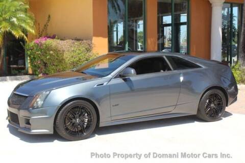 2011 Cadillac CTS-V for sale at Domani Motors in Deerfield Beach FL