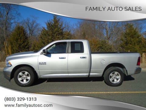 2016 RAM 1500 for sale at Family Auto Sales in Rock Hill SC