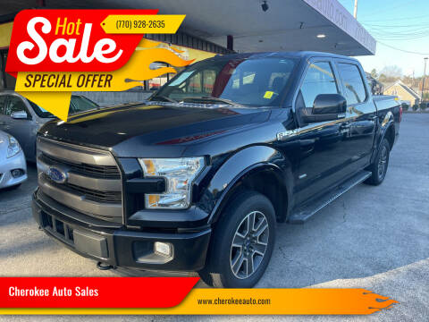 2016 Ford F-150 for sale at Cherokee Auto Sales in Acworth GA