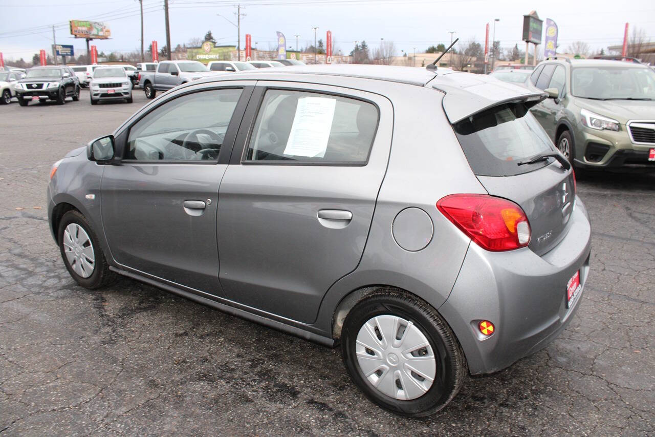 2015 Mitsubishi Mirage for sale at Jennifer's Auto Sales & Service in Spokane Valley, WA