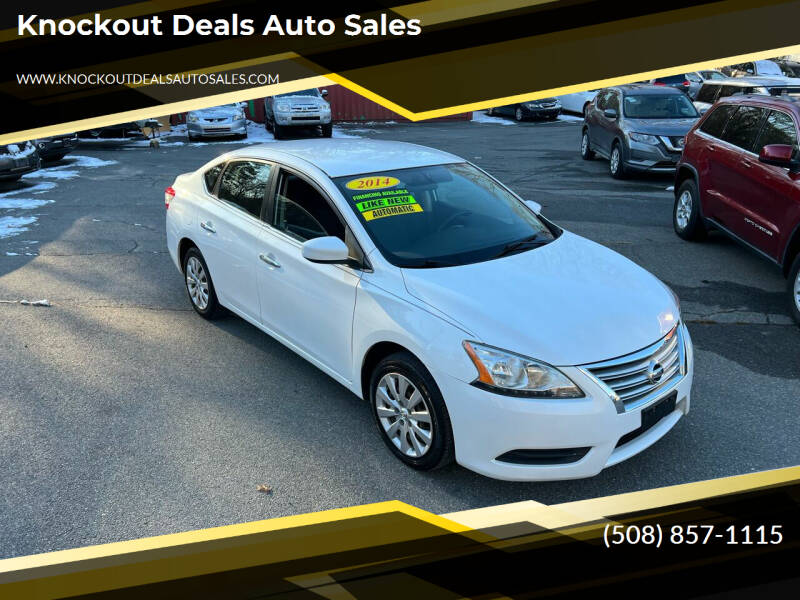 2014 Nissan Sentra for sale at Knockout Deals Auto Sales in West Bridgewater MA