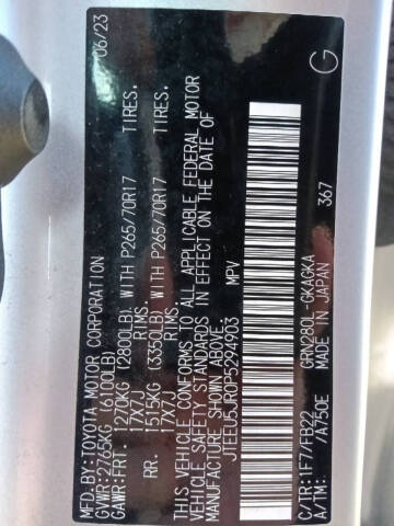 2023 Toyota 4Runner SR5