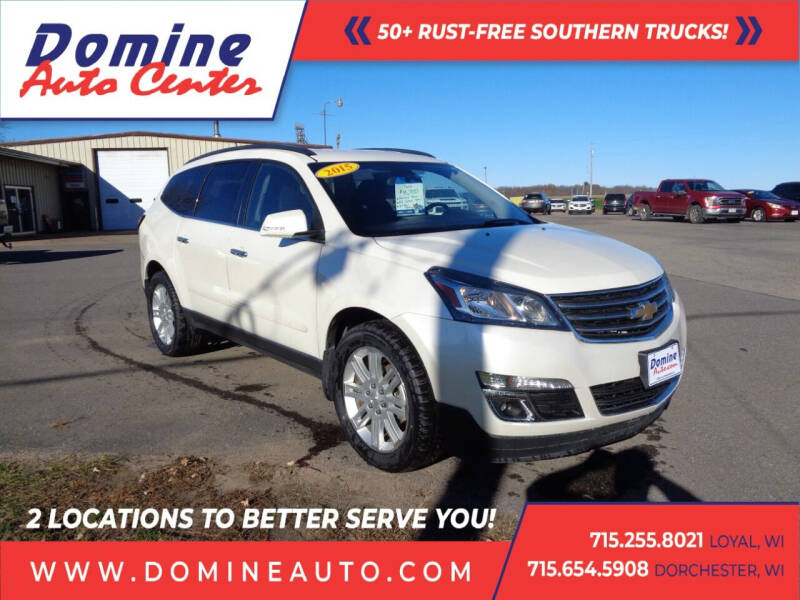 2015 Chevrolet Traverse for sale at Domine Auto Center in Loyal WI