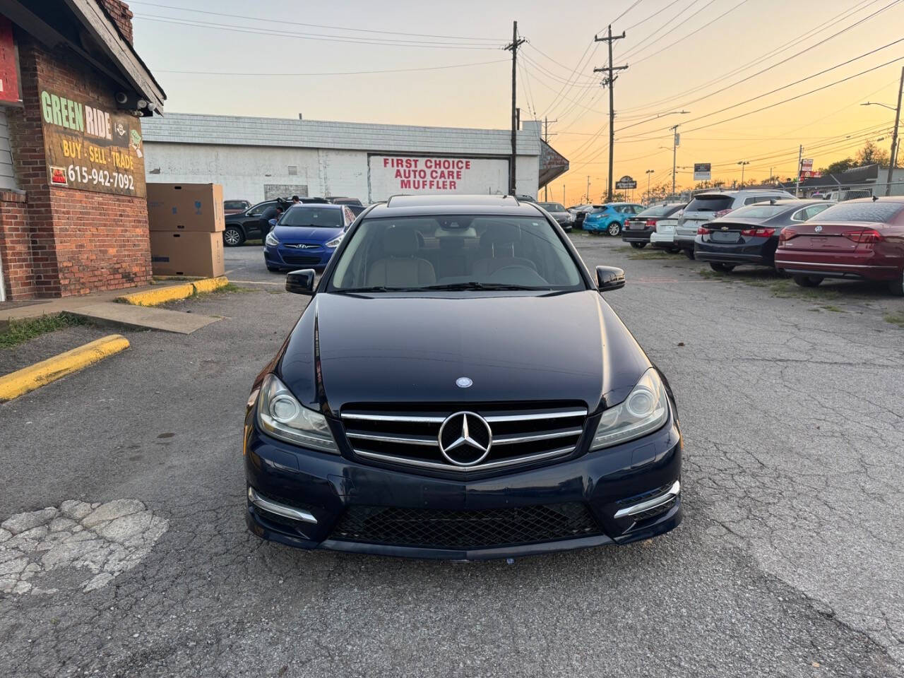 2012 Mercedes-Benz C-Class for sale at Green Ride LLC in NASHVILLE, TN