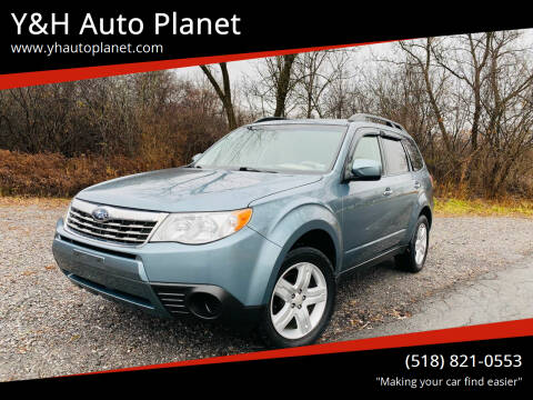 2010 Subaru Forester for sale at Y&H Auto Planet in Rensselaer NY