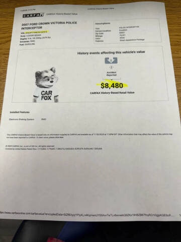 2007 Ford Crown Victoria