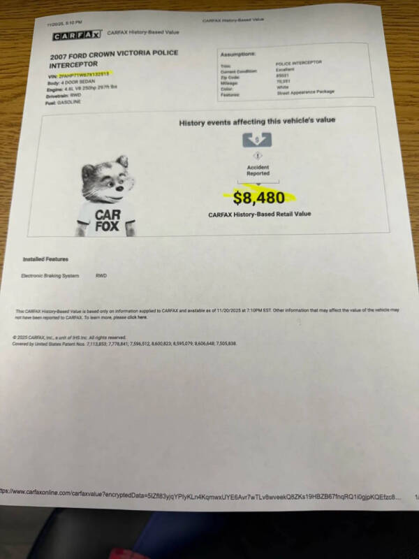 2007 Ford Crown Victoria