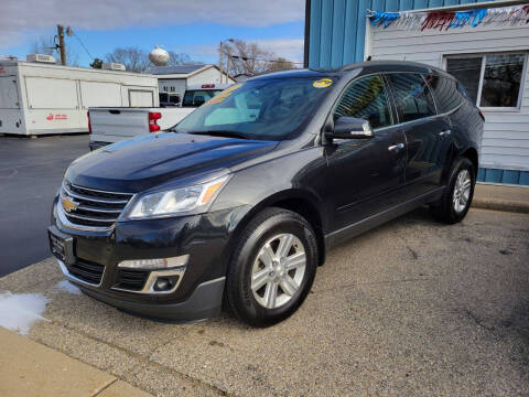 2013 Chevrolet Traverse for sale at CENTER AVENUE AUTO SALES in Brodhead WI