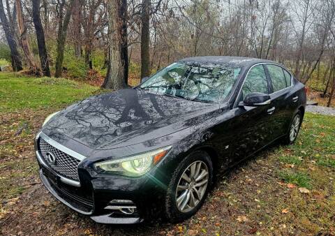 2014 Infiniti Q50 for sale at GOLDEN RULE AUTO in Newark OH