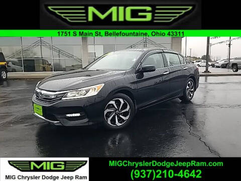 2016 Honda Accord for sale at MIG Chrysler Dodge Jeep Ram in Bellefontaine OH
