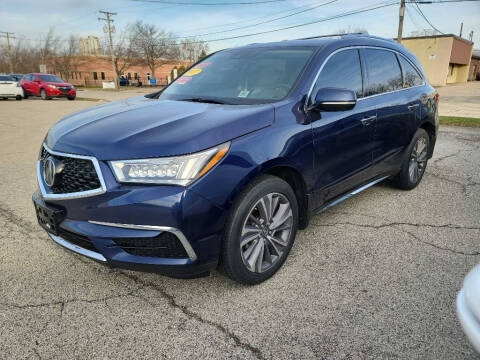 2017 Acura MDX for sale at Jose's Auto Sales Inc in Gurnee IL