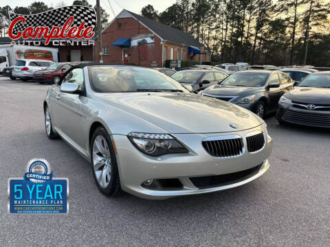 2009 BMW 6 Series for sale at Complete Auto Center , Inc in Raleigh NC
