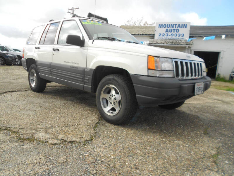 1996 Jeep Grand Cherokee for sale at Mountain Auto in Jackson CA