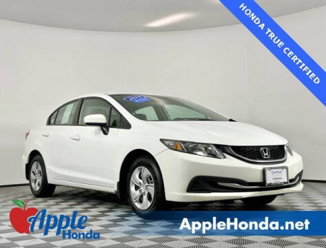 2015 Honda Civic for sale at APPLE HONDA in Riverhead NY