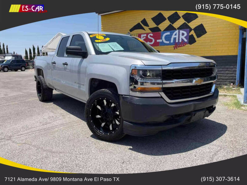 2018 Chevrolet Silverado 1500 for sale at Escar Auto in El Paso TX