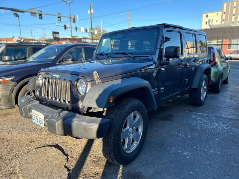 2016 Jeep Wrangler Unlimited for sale at Paisanos Chevrolane in Seattle WA