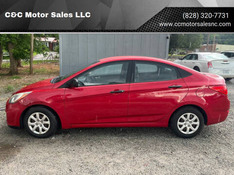 2014 Hyundai Accent for sale at C&C Motor Sales LLC in Hudson NC