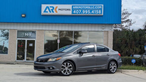 2012 Honda Civic for sale at Ark Motors in Apopka FL