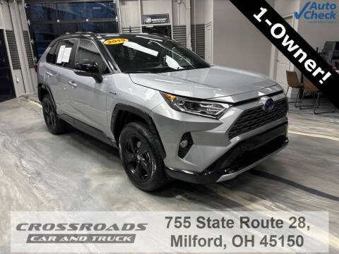 2019 Toyota RAV4 Hybrid for sale at Crossroads Car and Truck - Crossroads Car & Truck - Milford in Milford OH