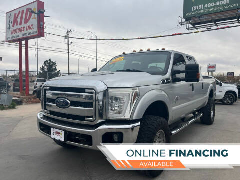 2015 Ford F-250 Super Duty for sale at Kid Motors Inc in El Paso TX