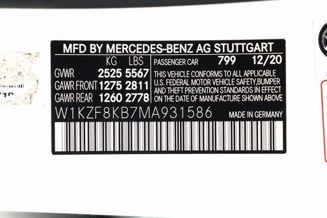 2021 Mercedes-Benz E-Class AMG E 63 S