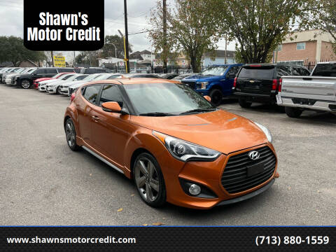 2013 Hyundai Veloster for sale at Shawn's Motor Credit in Houston TX
