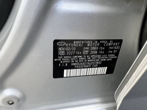 2010 Hyundai Elantra GLS