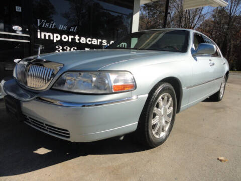 2010 Lincoln Town Car for sale at importacar in Madison NC