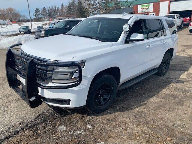 2015 Chevrolet Tahoe for sale at Four Boys Motorsports in Wadena MN