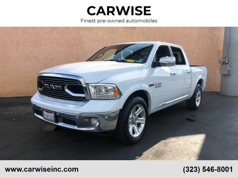 2016 RAM Ram Pickup 1500 for sale at CARWISE in Los Angeles CA