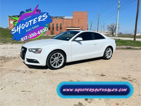 2013 Audi A5 for sale at Shooters Auto Sales in Fort Worth TX