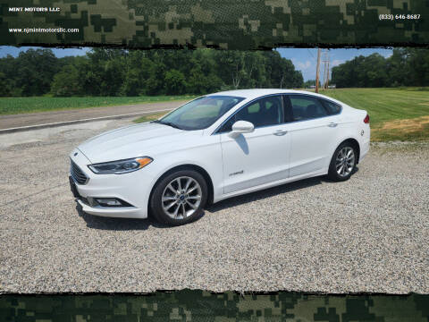 2017 Ford Fusion Hybrid for sale at MINT MOTORS LLC in North Judson IN