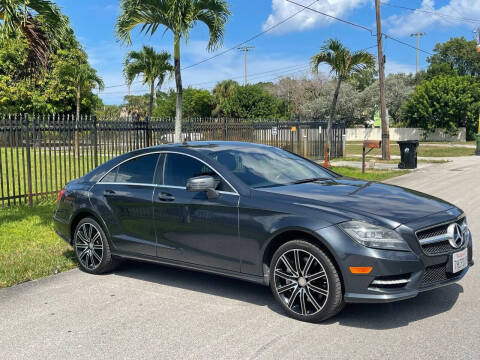 2014 Mercedes-Benz CLS for sale at Transcontinental Car USA Corp in Fort Lauderdale FL