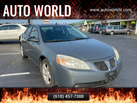 2009 Pontiac G6 for sale at Auto World in Carbondale IL