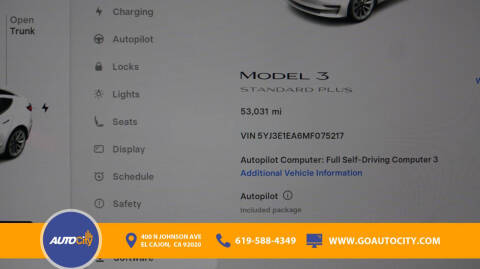 2021 Tesla Model 3 Standard Range Plus