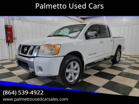 2008 Nissan Titan for sale at Palmetto Used Cars in Piedmont SC