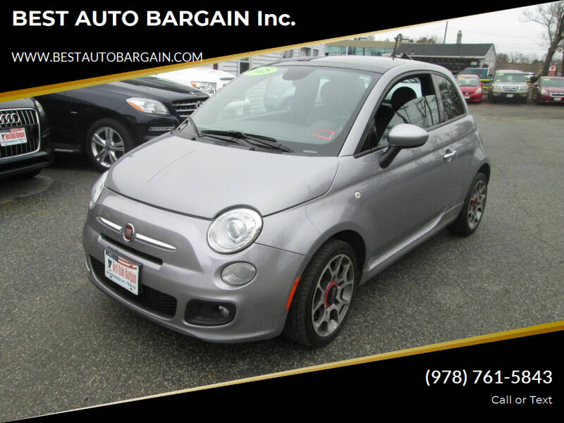 2015 FIAT 500 Sport