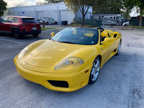 2003 Ferrari 360 Spider for sale at Best Price Car Dealer in Hallandale Beach FL