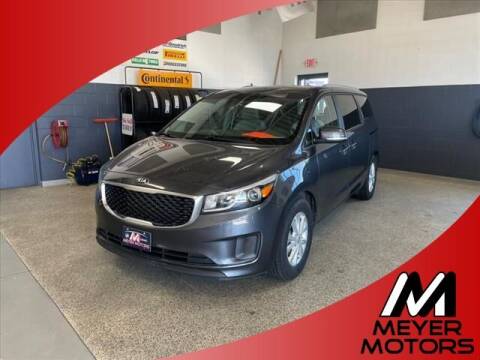 2016 Kia Sedona for sale at Meyer Motors in Plymouth WI