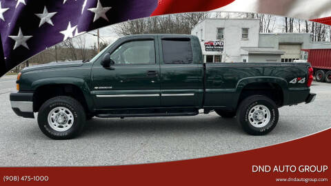 2006 Chevrolet Silverado 2500HD for sale at DND AUTO GROUP in Belvidere NJ