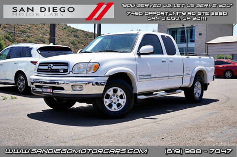 2000 Toyota Tundra for sale at San Diego Motor Cars LLC in Spring Valley CA