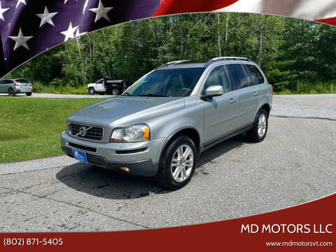 2012 Volvo XC90 for sale at MD Motors LLC in Williston VT